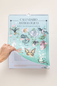 Calendario pared astrológico